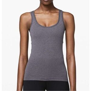 Lululemon Women Moonwalk Simplicity 2 Ways Ribbed Seamless Tank Top